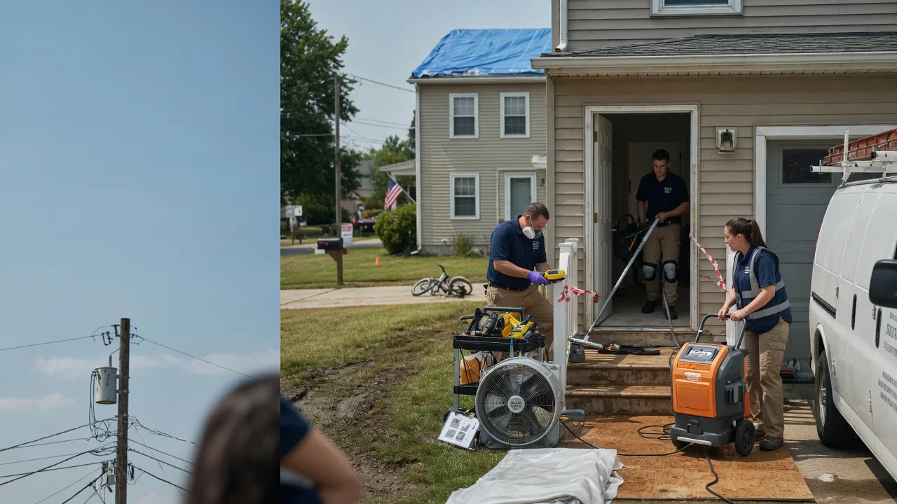 Water Damage Repair in Three Lakes, WI near me
